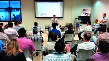Empresarios recorren trazado de la línea 3 del Metro