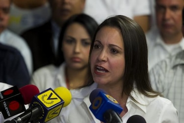 Machado: El gobierno de Nicolás Maduro 'tiene miedo' del pueblo