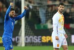 Italia y España no pasan del empate