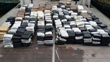 Tres colombianos aprehendidos tras decomiso de droga en Darién