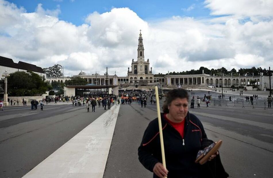 Fátima se prepara para recibir al papa entre fuertes medidas de seguridad