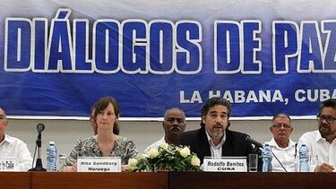 FARC y Gobierno anuncian reglas para cese al fuego y desarme en Colombia
