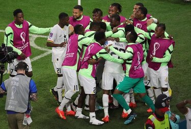 Ghana sobrevive y vence 3-2 a Corea del Sur