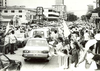 ‘No íbamos a sacar a Noriega con pañuelos y pailas’