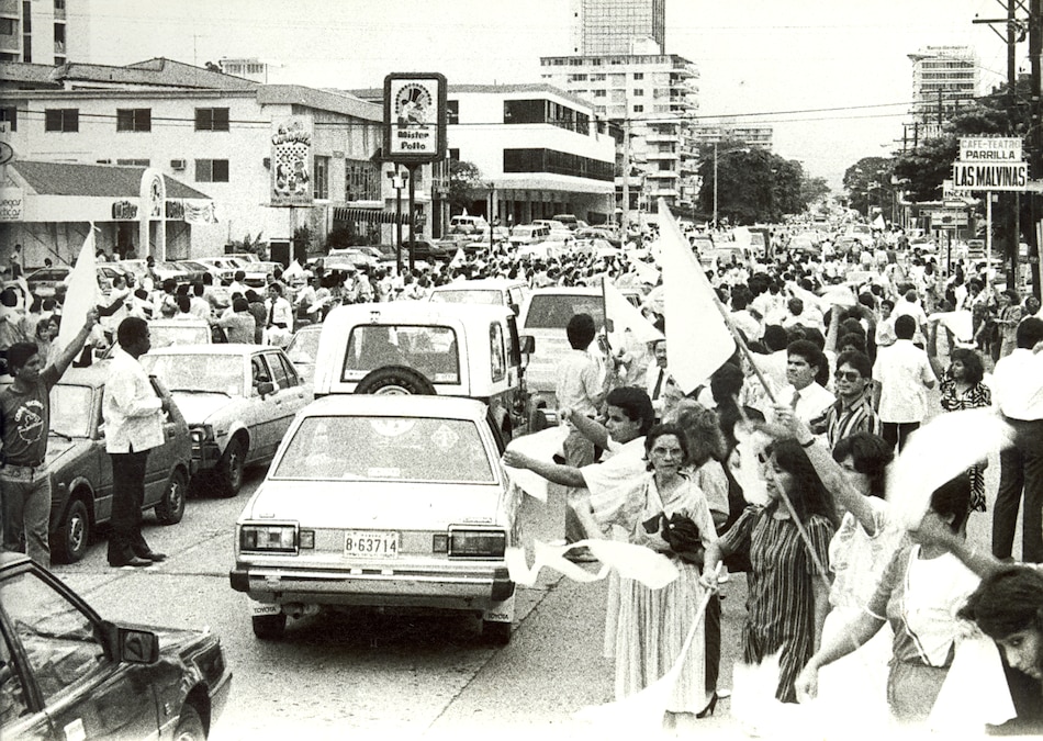 ‘No íbamos a sacar a Noriega con pañuelos y pailas’
