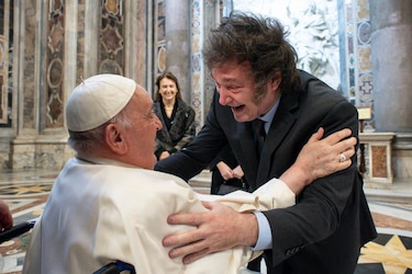Milei sobre el papa: A pesar de diferencias, haber podido conocerlo fue un verdadero honor