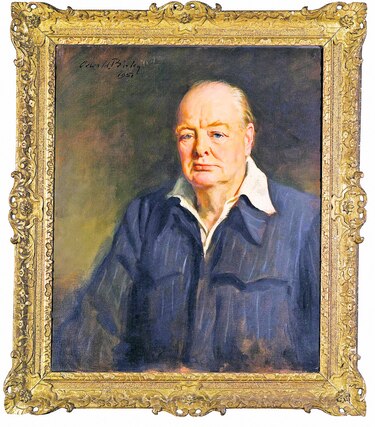 Subastan varios objetos de Churchill