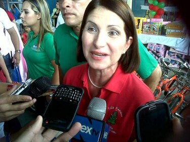 Primera dama no descarta ser candidata a vicepresidenta