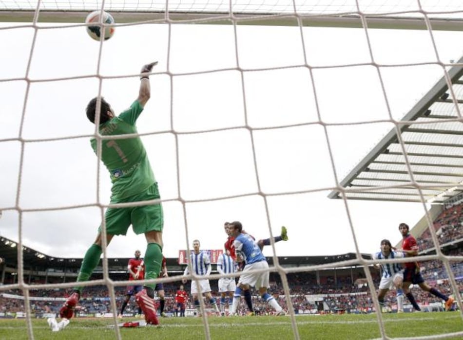 Real Sociedad y Osasuna empatan; Valladolid gana