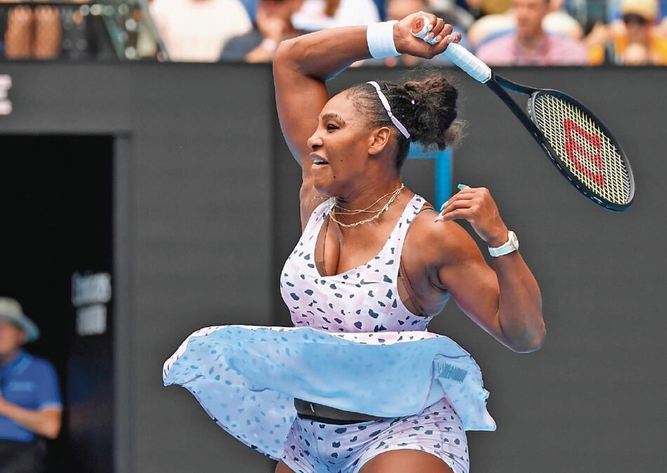 Serena, Djokovic y Federer cumplen en Australia
