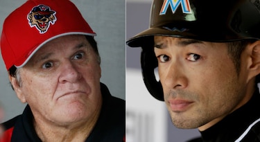 Pete Rose no está de acuerdo con los 4 mil 'hits' de Ichiro