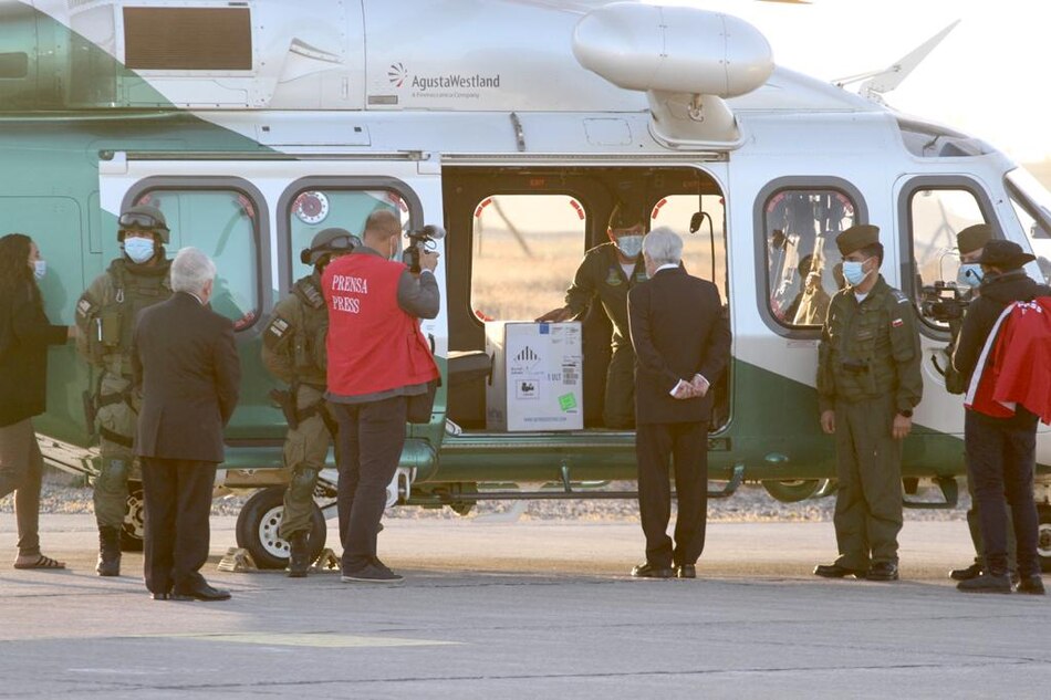 Llegan a Chile las primeras vacunas contra el coronavirus