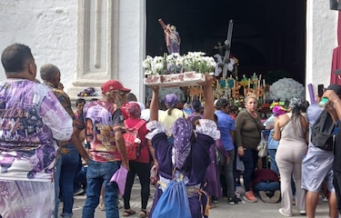 Devoción al Cristo Negro de Portobelo