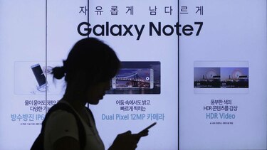 Samsung ajusta producción de Galaxy Note 7 por nuevos fallos