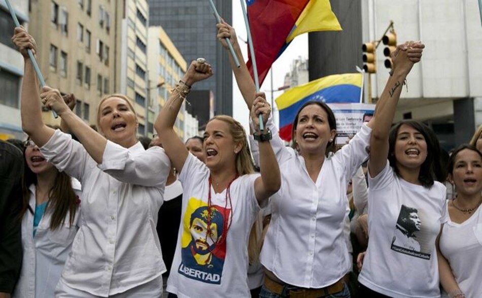 Mujeres venezolanas forman movimiento de resistencia civil
