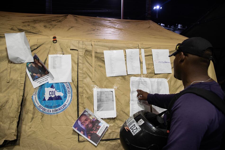 Se incrementan a 124 los muertos en el accidente de la discoteca Jet Set en Santo Domingo