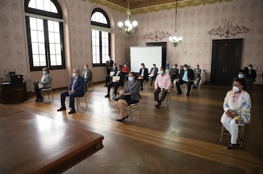 Tras destitución de Martelo Robinson, la ministra Janaina Tewaney se reúne con los gobernadores