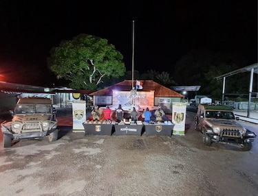 Desmantelan grupo que entregaba drogas con drones en la cárcel La Joya