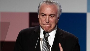 Temer promete que escándalo de corrupción no paralizará a Brasil