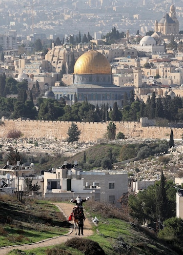 Papá Noel llega a Jerusalén