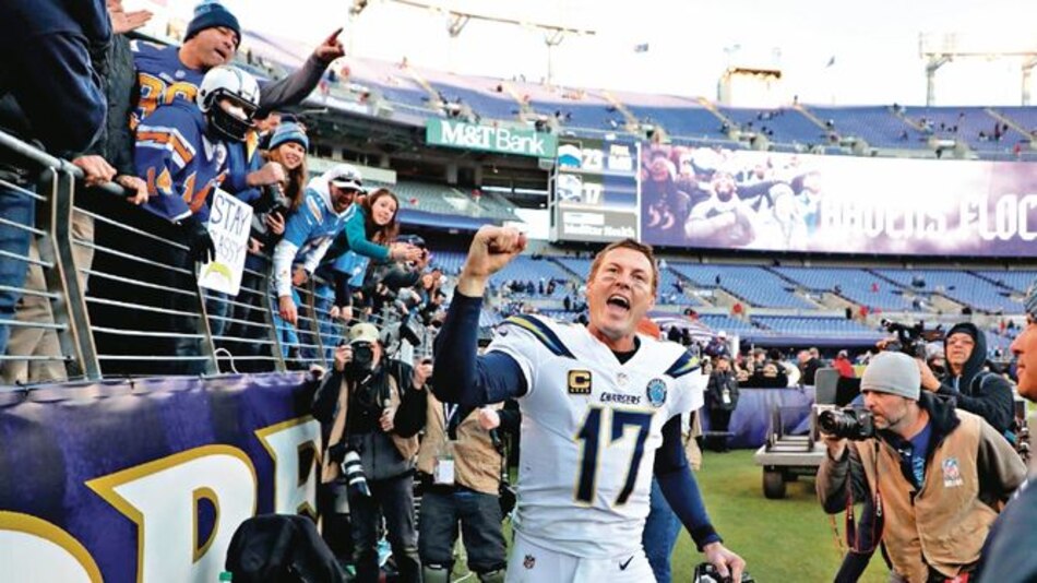 Eagles y Chargers, a la serie divisional en la NFL