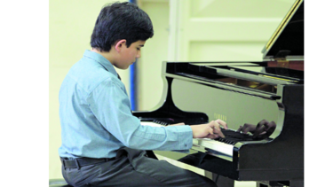 Pianistas juveniles, a escena