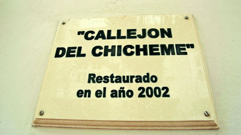 El callejón del chicheme