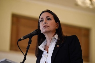 Opositora María Corina Machado niega estar implicada en complot contra Maduro