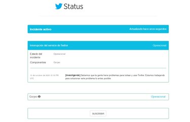 Twitter reporta fallas a la hora de publicar un tuit; restauran el servicio luego de media hora