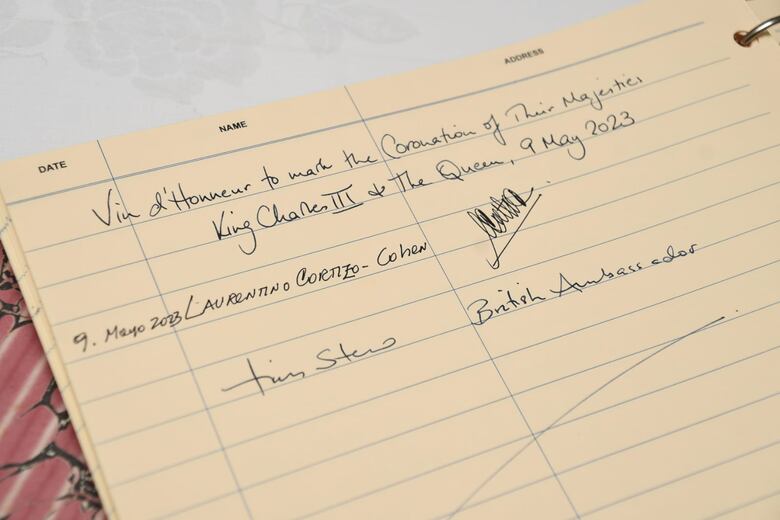 Un brindis en honor a los reyes Carlos III y Camila