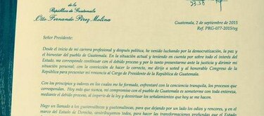 Otto Pérez Molina comparece ante el juez