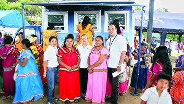 Banco Móvil en la comarca Ngäbe Buglé