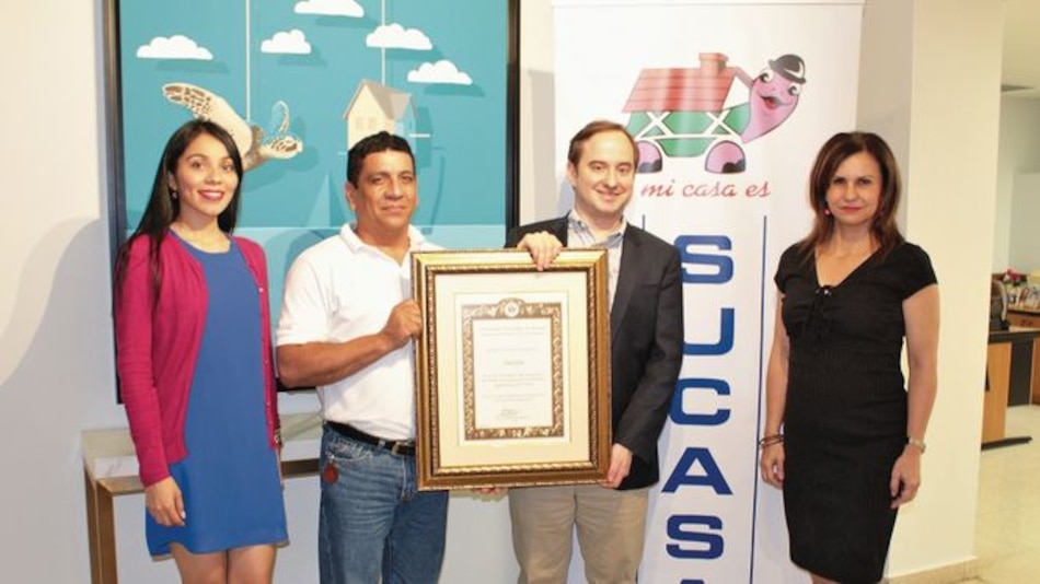 Grupo Sucasa recibe reconocimiento