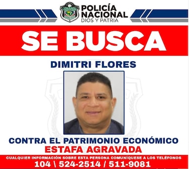 El exprecandidato presidencial Dimitri Flores es buscado tras condena por estafa