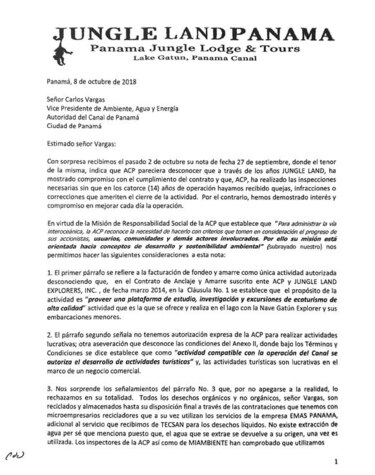 Turismo en aguas del Canal genera conflicto