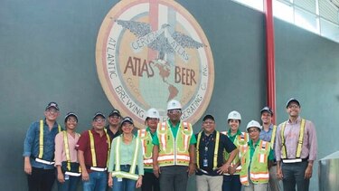 Delegación del Ministerio de Ambiente visitó Cervecería Nacional