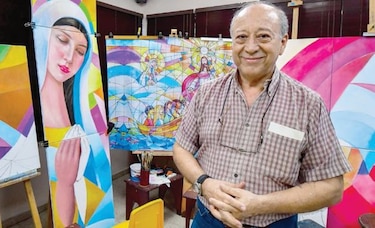 El mensaje del mural para la última misa
