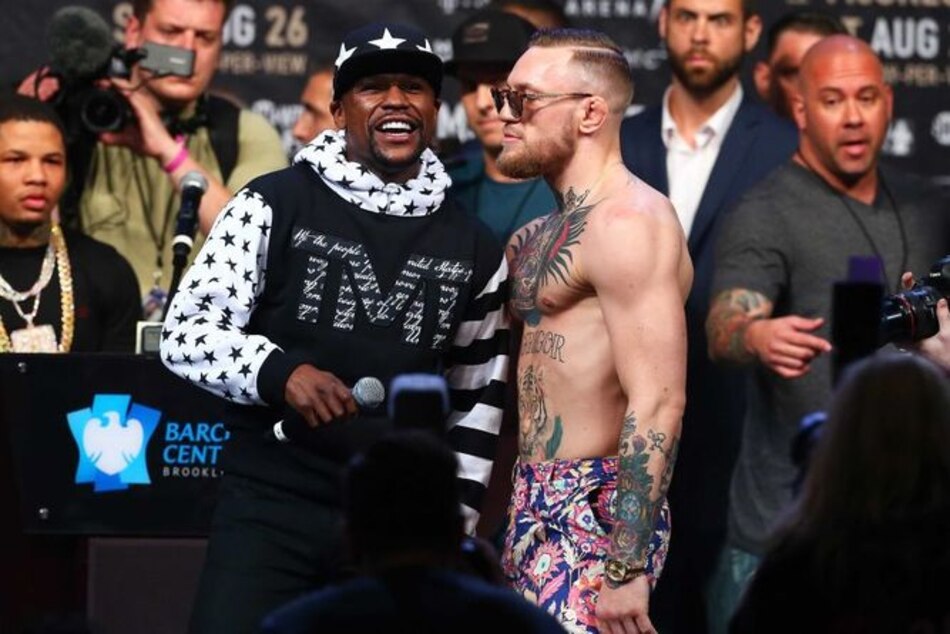 Mayweather acusa a McGregor de racista en nuevo cara a cara promocional