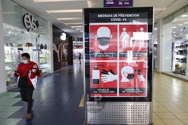 Así fue la reapertura presencial en centros comerciales y restaurantes