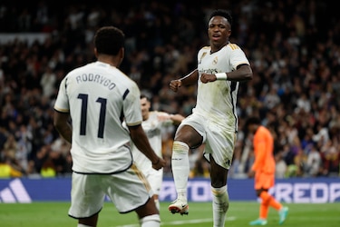 El Real Madrid recupera la pegada sin Bellingham