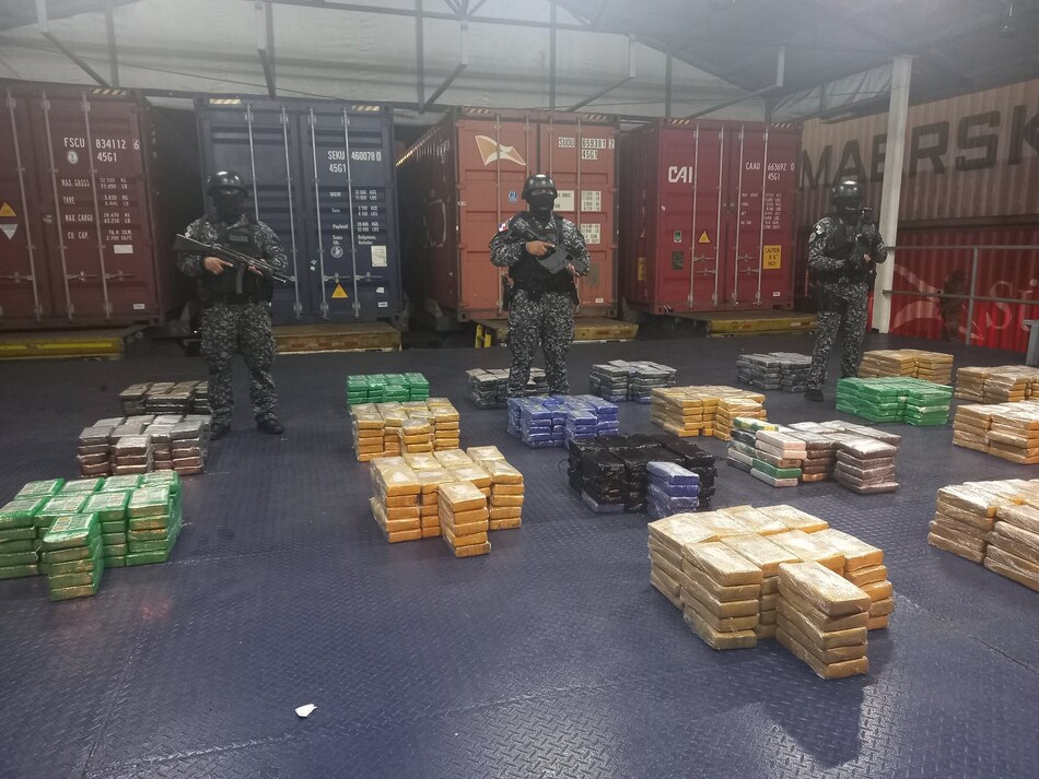 Policía asesta el primer golpe al narcotráfico en 2023: decomisó 1,234 kilos de droga