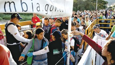Éxodo venezolano costará $1,000 millones a Colombia
