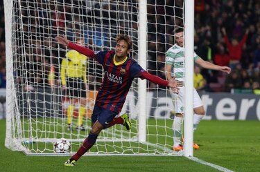 Neymar se reivindica con un ‘hat-trick’ en goleada del Barcelona