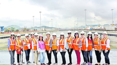 Recorrido de WCD por el Canal ampliado