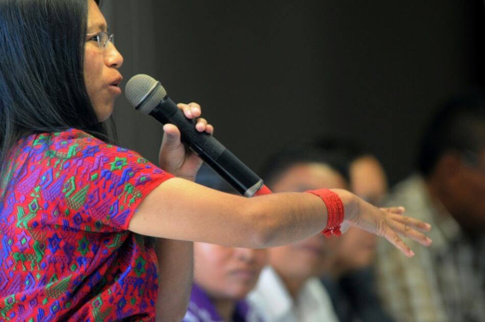 Mujeres indígenas exigen mayor participación para mitigar el cambio climático