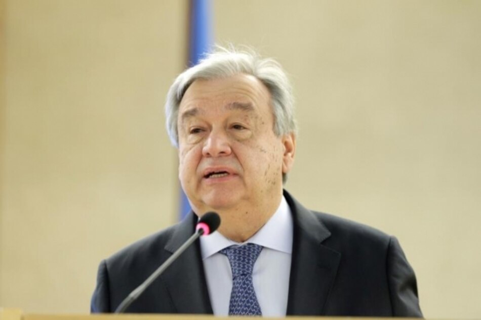 António Guterres: La negativa de Israel a admitir un Estado palestino es ‘inaceptable’