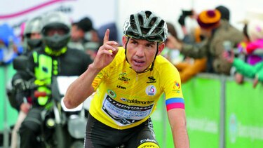 Aristóbulo Cala logró los honores en la Vuelta a Colombia