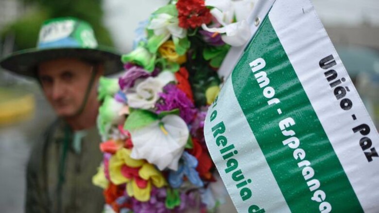 Chapecó, bajo la lluvia, despide a sus héroes