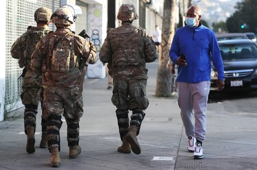Tropas ocupan las calles de Estados Unidos tras violentas protestas contra el racismo