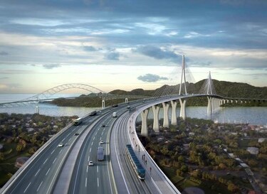 Seis empresas precalifican para construir cuarto puente sobre el Canal; Odebrecht y Sacyr, entre ellas